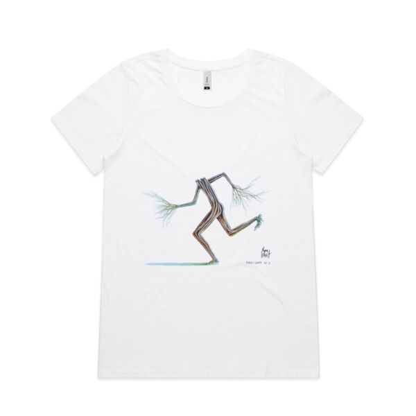 Tree-Shirt No3 Womens Shallow Scoop Tee Thumbnail