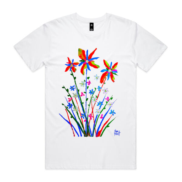 Flowers No1 Mens Staple Tee Thumbnail