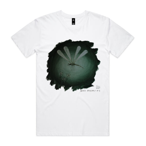 Black Dragonfly No3 Mens Staple Tee Thumbnail